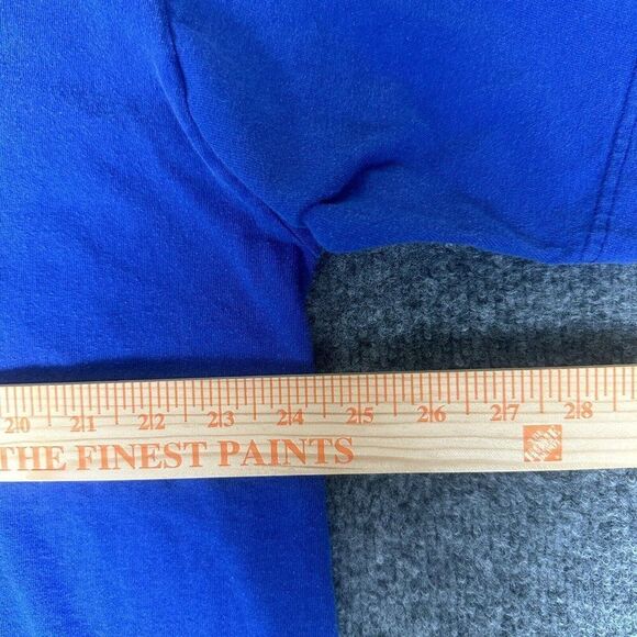 New York Giants Reebok T-Shirt Mens Medium Blue VTG Crew Neck Short Sleeve Adult - Picture 5 of 6